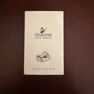 Swarovski Crystal Memories Classics Miniature Cake Slice Collectible